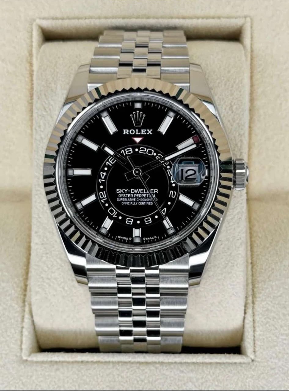 Sky-Dweller — Black Dial