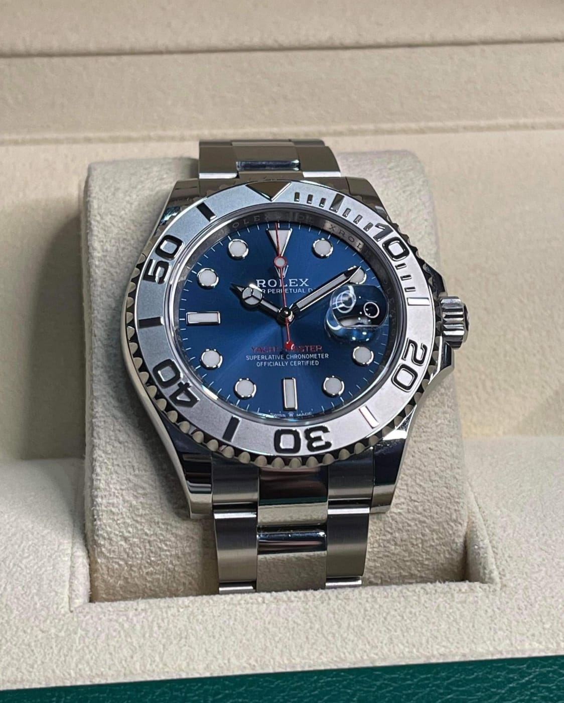 Yacht-Master 40 — Blue Dial