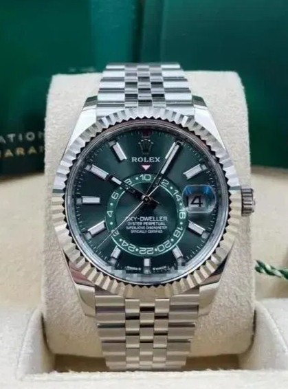 Sky-Dweller — Green Dial