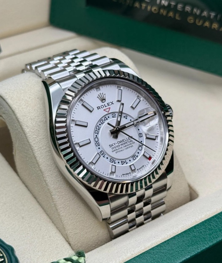 Sky-Dweller — White Dial view 2